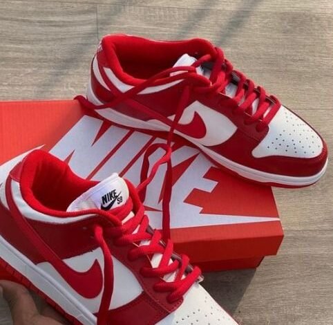sb dunk red edition nike