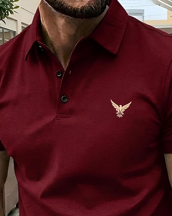 AUSK Polo T-Shirt for Men || Half Sleeves Neck Polos Men Tshirt - Image 6