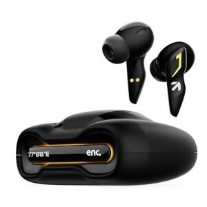 GOBOULT Astra Truly Wireless in Ear Earbuds with 48H Playtime, Built-in App Support, 45ms Low Latency Gaming, 4 Mics ENC, Breathing LEDs,13mm Bass Drivers, TWS Ear Buds